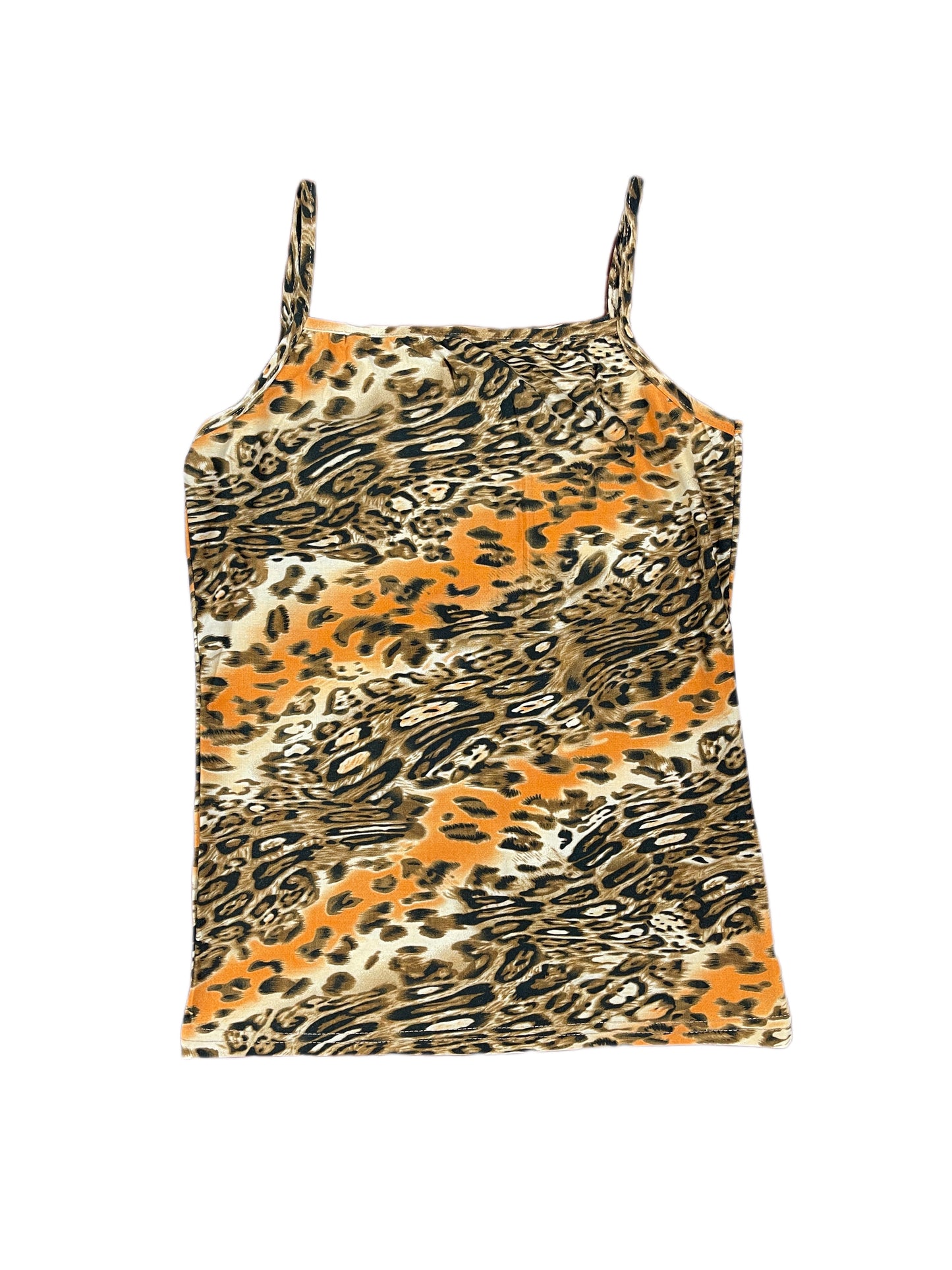 Tigger Leo Print Sleeveless Top - S