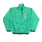 VIntage Kappa Olimpic Games Seoul and Roma 1987-1988 Deadstock Fleece Zip Sweatshirt Green - L
