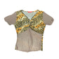 Y2k BbG Short Sleeve Top Brown - L