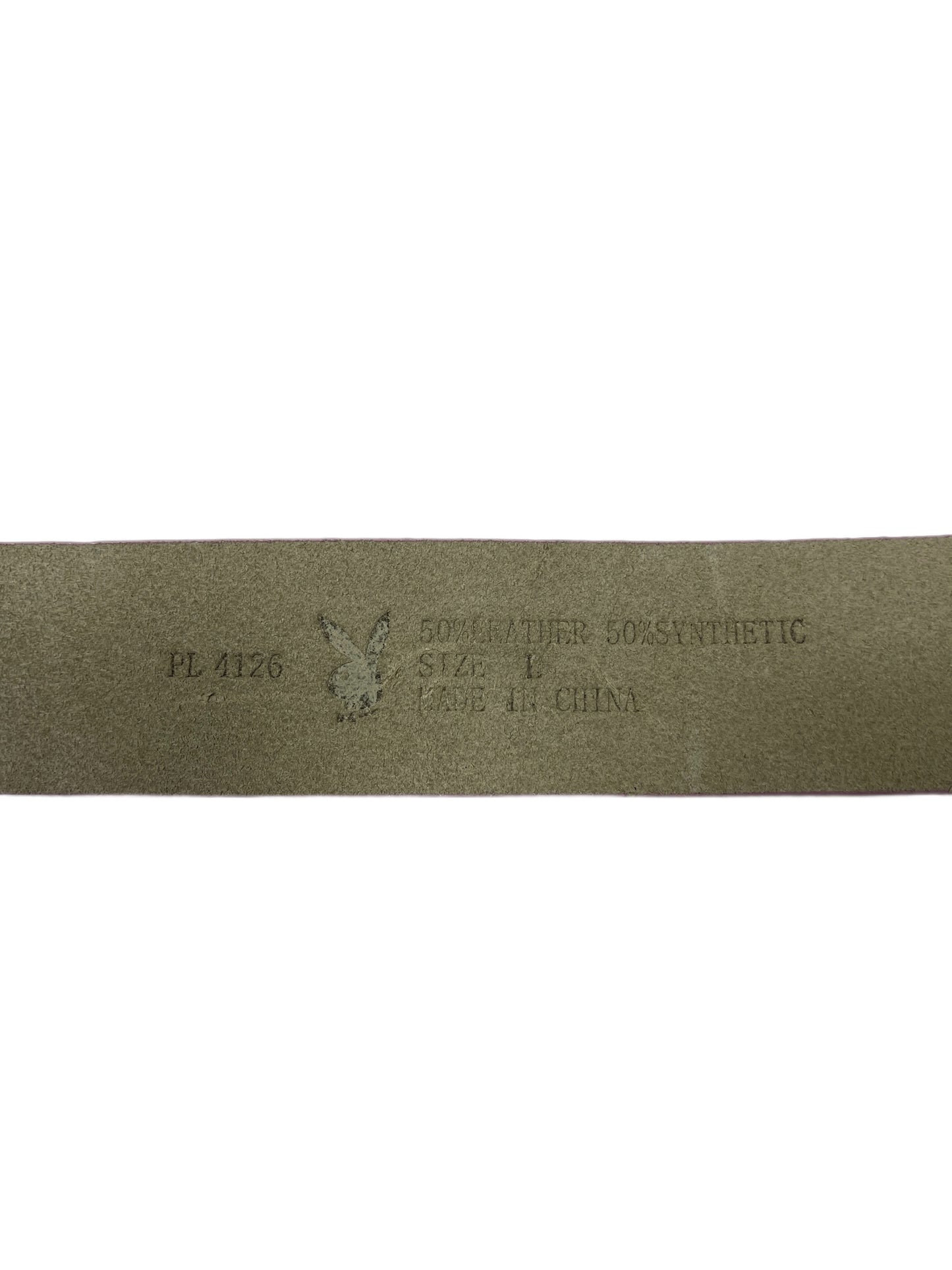 Y2k Playboy Belt Pink 2004