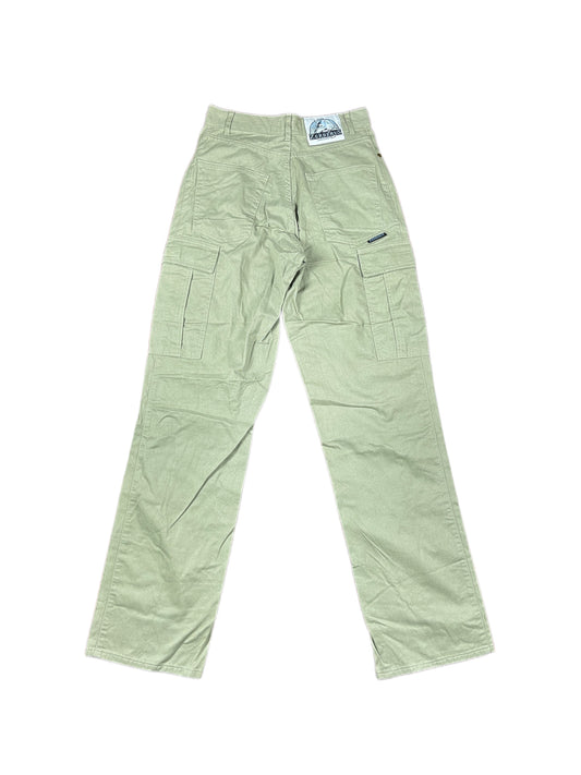 Vintage Zerberus Cargo Pants Olive Green - XS/S