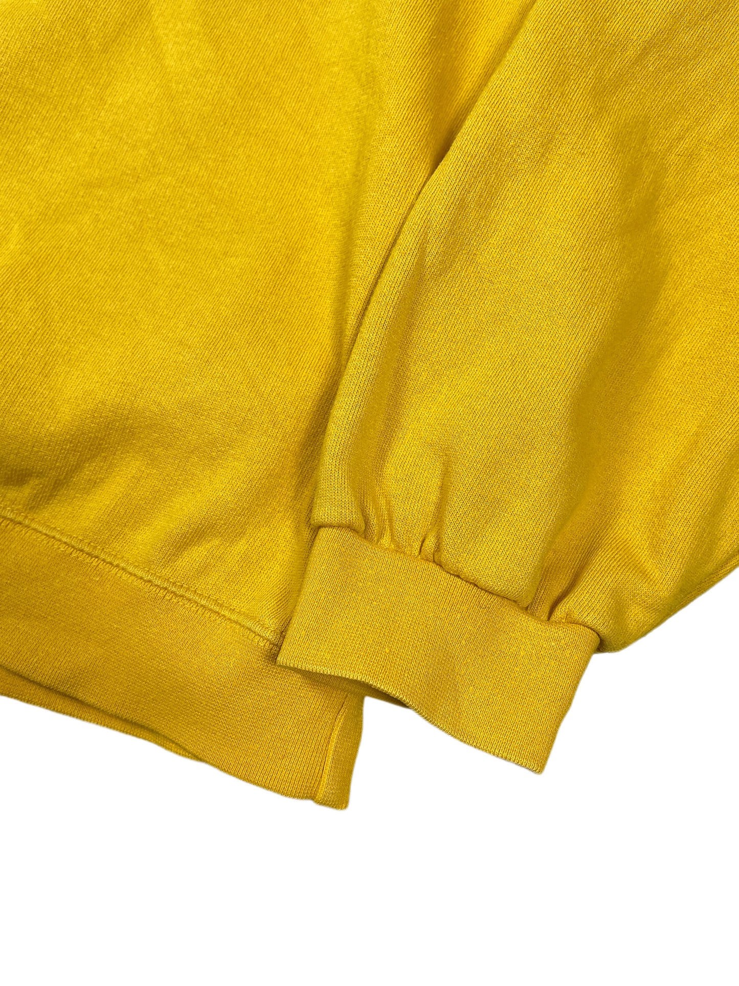 Vintage Nike 1990s Sweatshirt Yellow - S