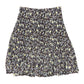 Y2k S.Oliver Skirt Flower Brown Turquoise - M