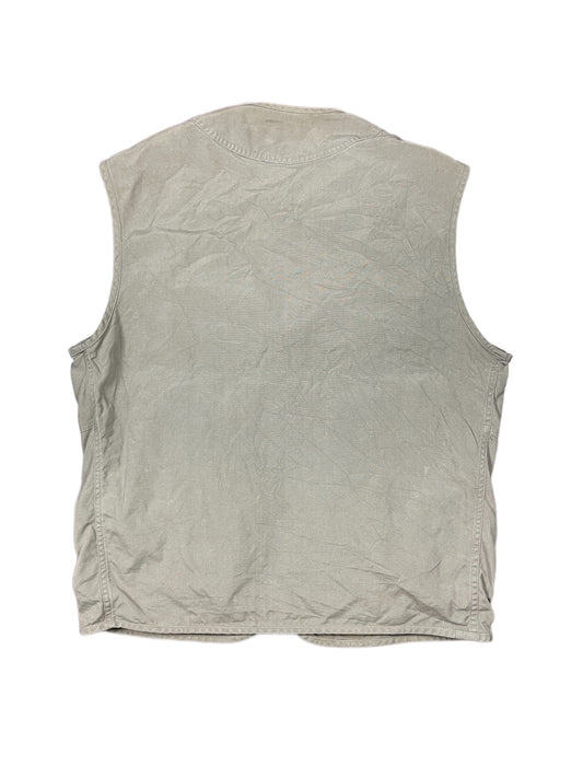 Vintage Cargo Vest Khaki - XL