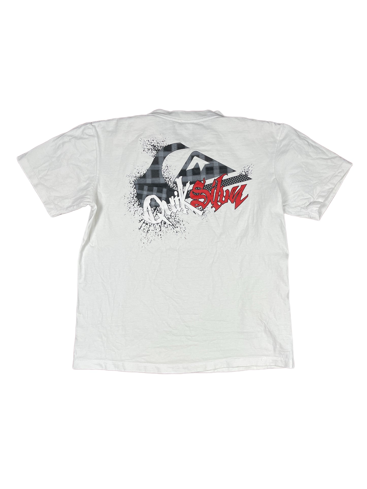 Y2k Quiksilver T-Shirt White - L