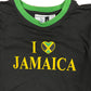 Vintage Puma 2000s Jamaica T-Shirt Black Green - S
