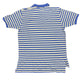 Vintage Polo Sport Ralph Lauren 1990s Polo Shirt Striped Blue Gray - XXL