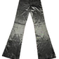 Y2k Scusa Low Waist Flared Pants Black - XL