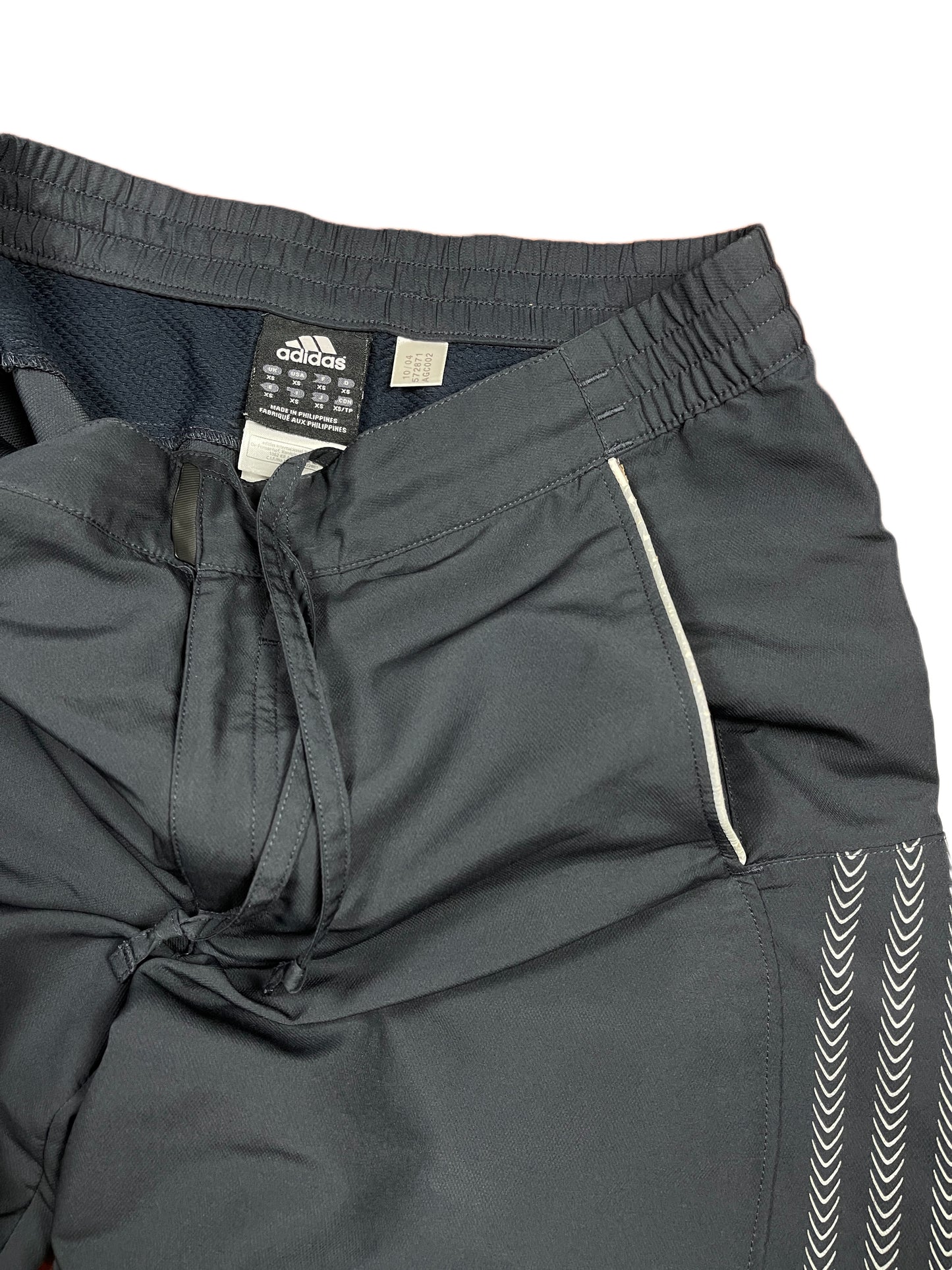 Y2k 2004 Adidas Capri Sport Pants Black XS