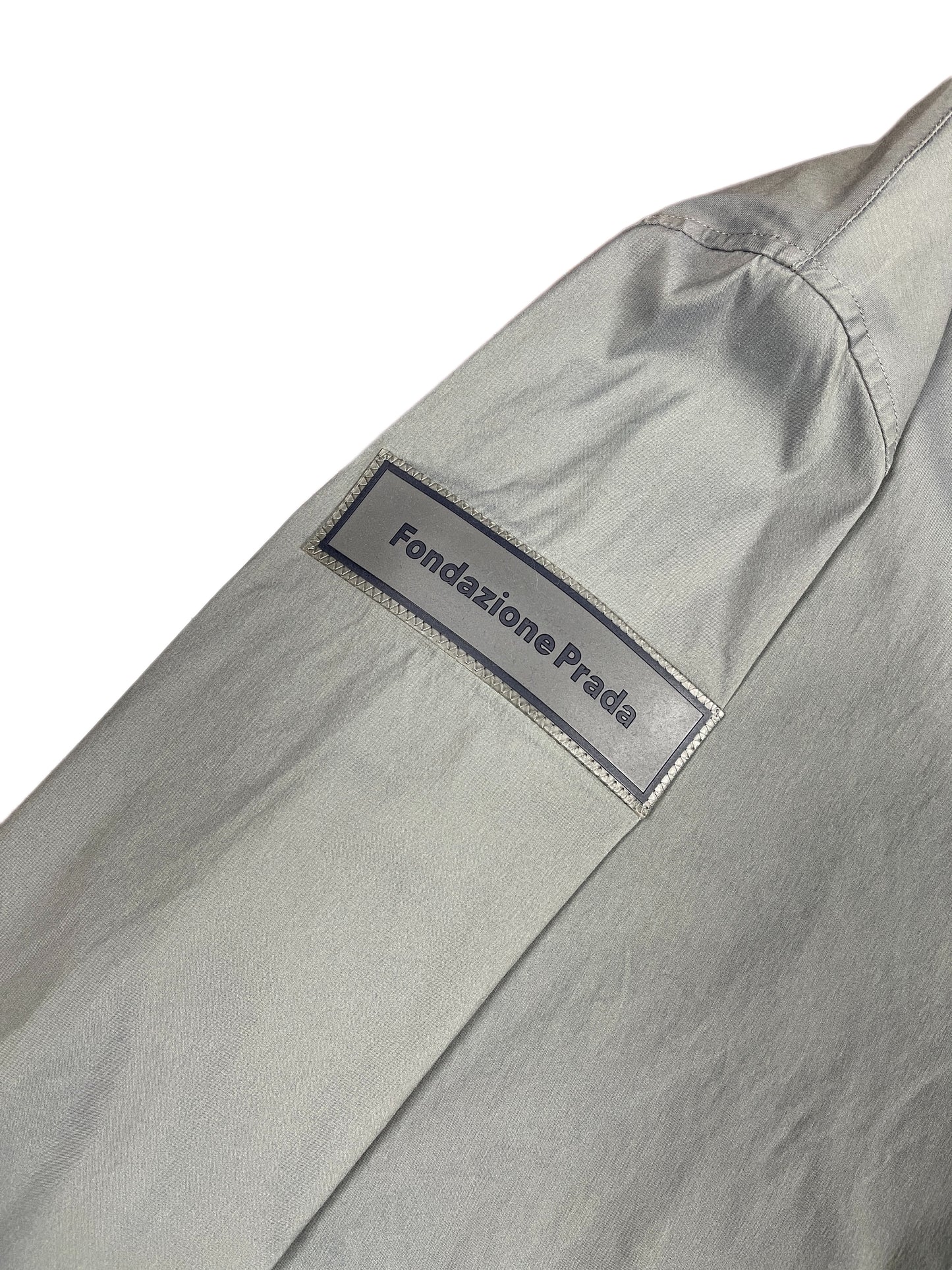 Ultra Rare Fondazione Prada 2017 Long Sleeve Shirt Gray - L