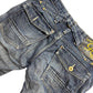 Y2k G-Star Low Waist Opium Skinny Denim Pants Blue - M/L