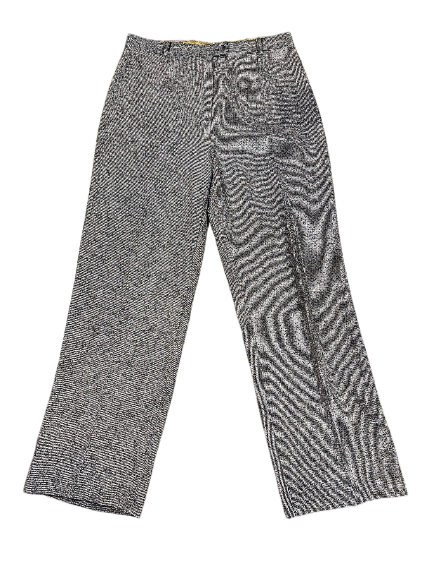 Vintage Carol Wide Cloth Pants Brown Black - XL