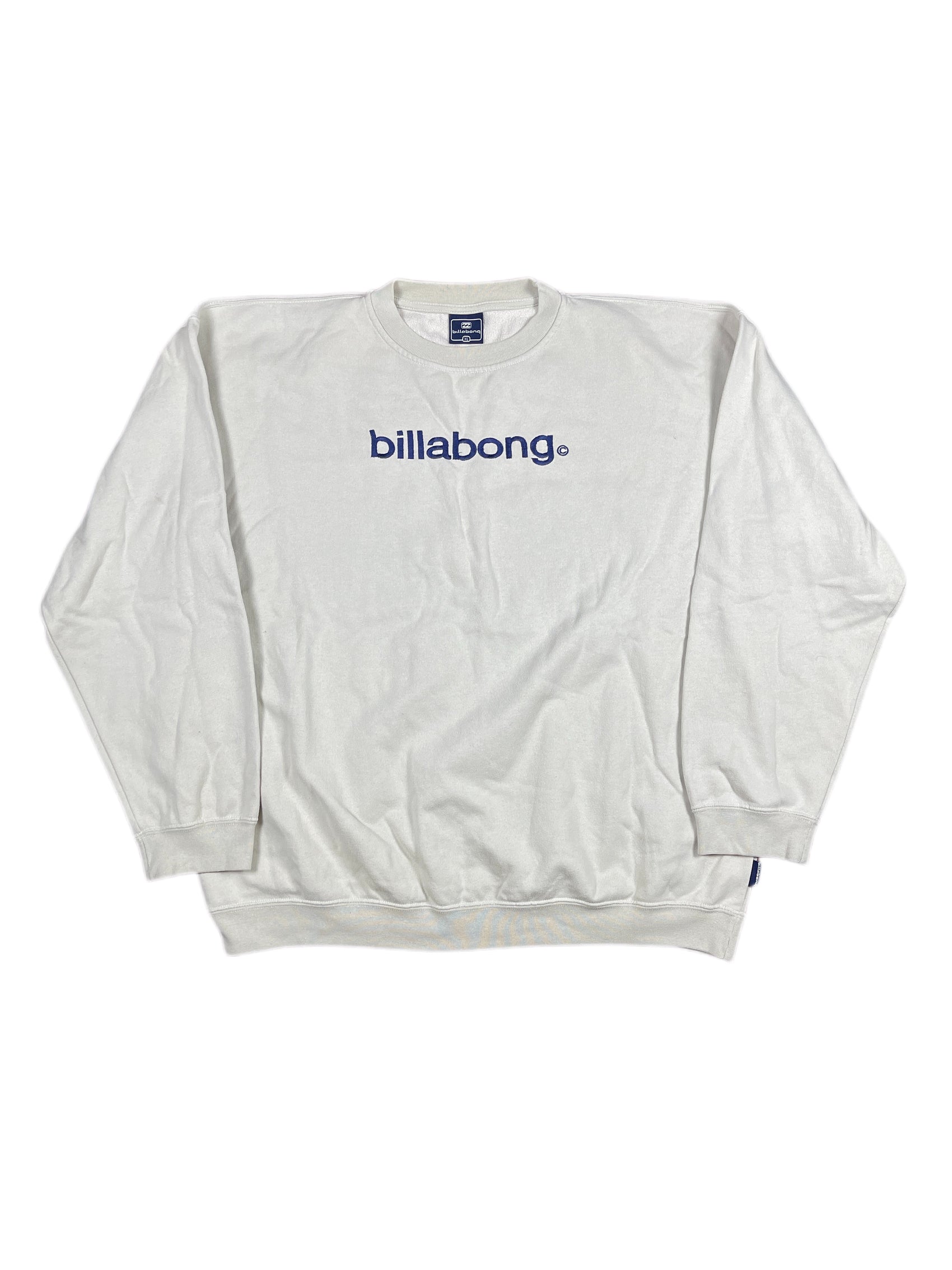 Y2k Billabong Sweatshirt Beige - XL