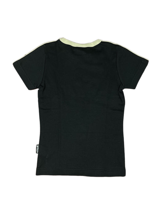 Y2k Spoon Deadstock Short Sleeve Top Black - M