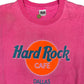Vintage Hard Rock Cafe Dallas Tank Top Pink - XL