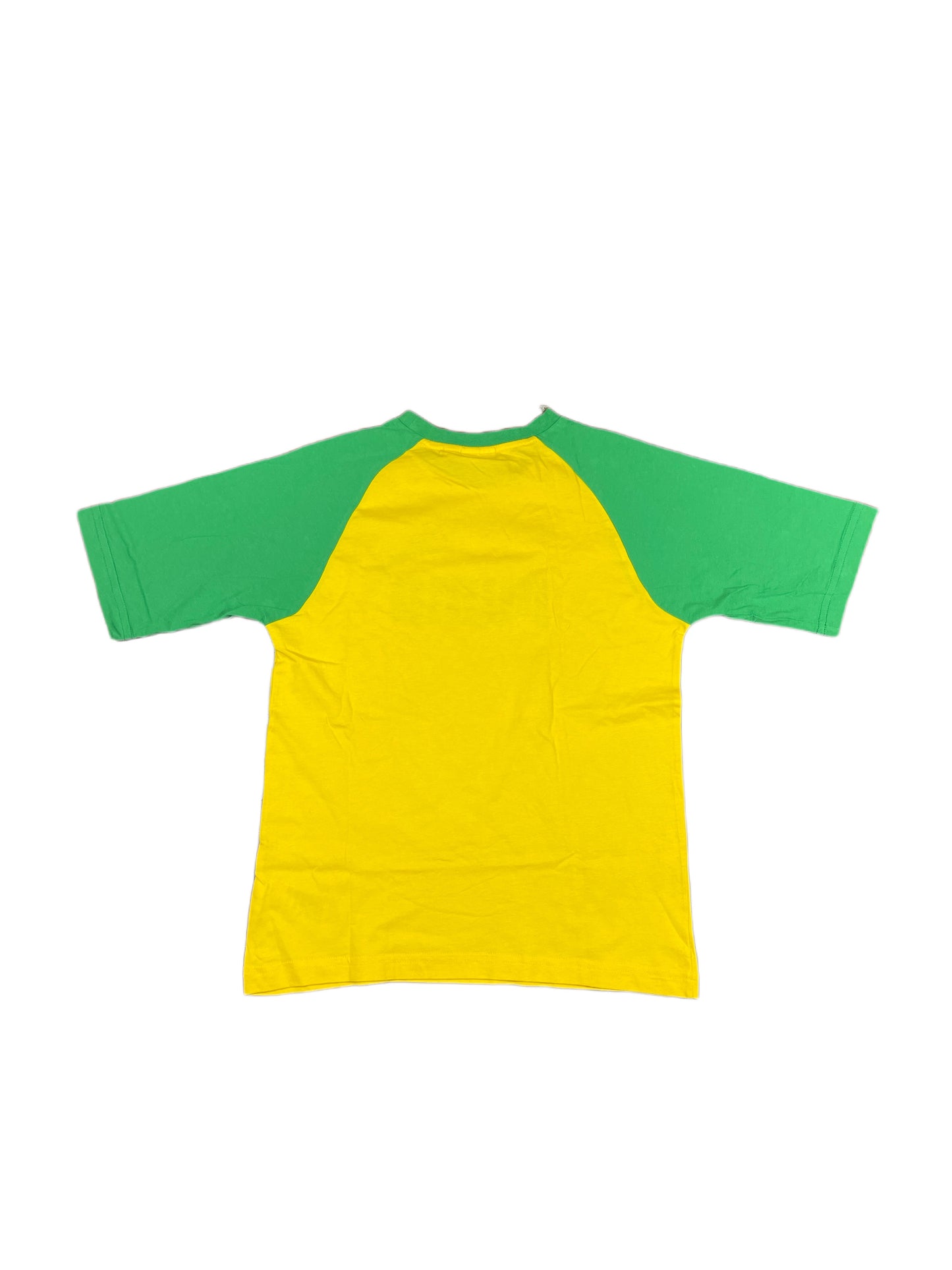 Y2k Puma T-Shirt Yellow Green - XL
