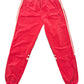 Vintage Adidas 2003 Velvet Sport Pants Red - XXL
