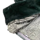 Vintage Faux Fur Coat Shiny Green - L
