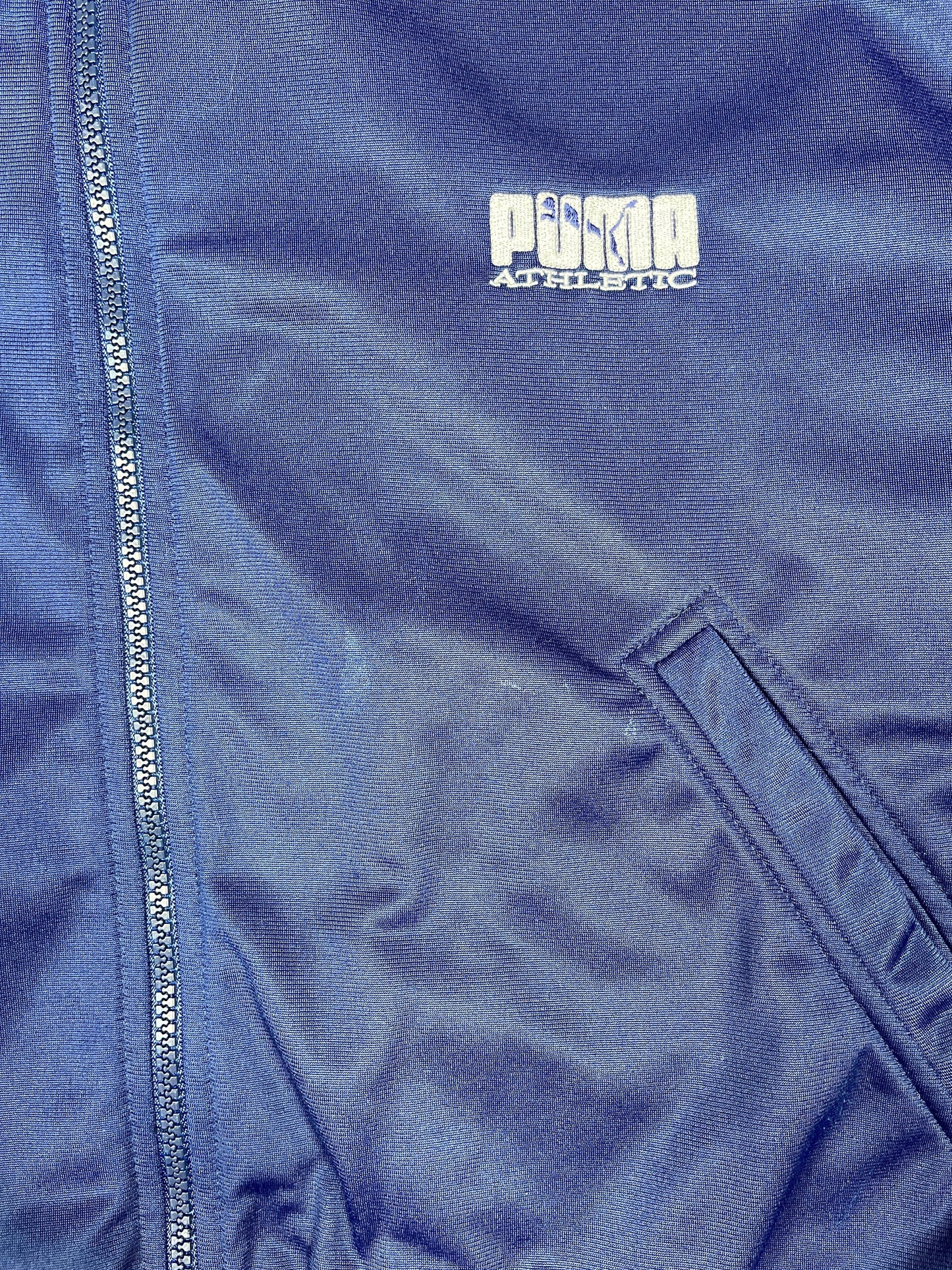 Vintage Puma Sport Jacket Navy - S/M