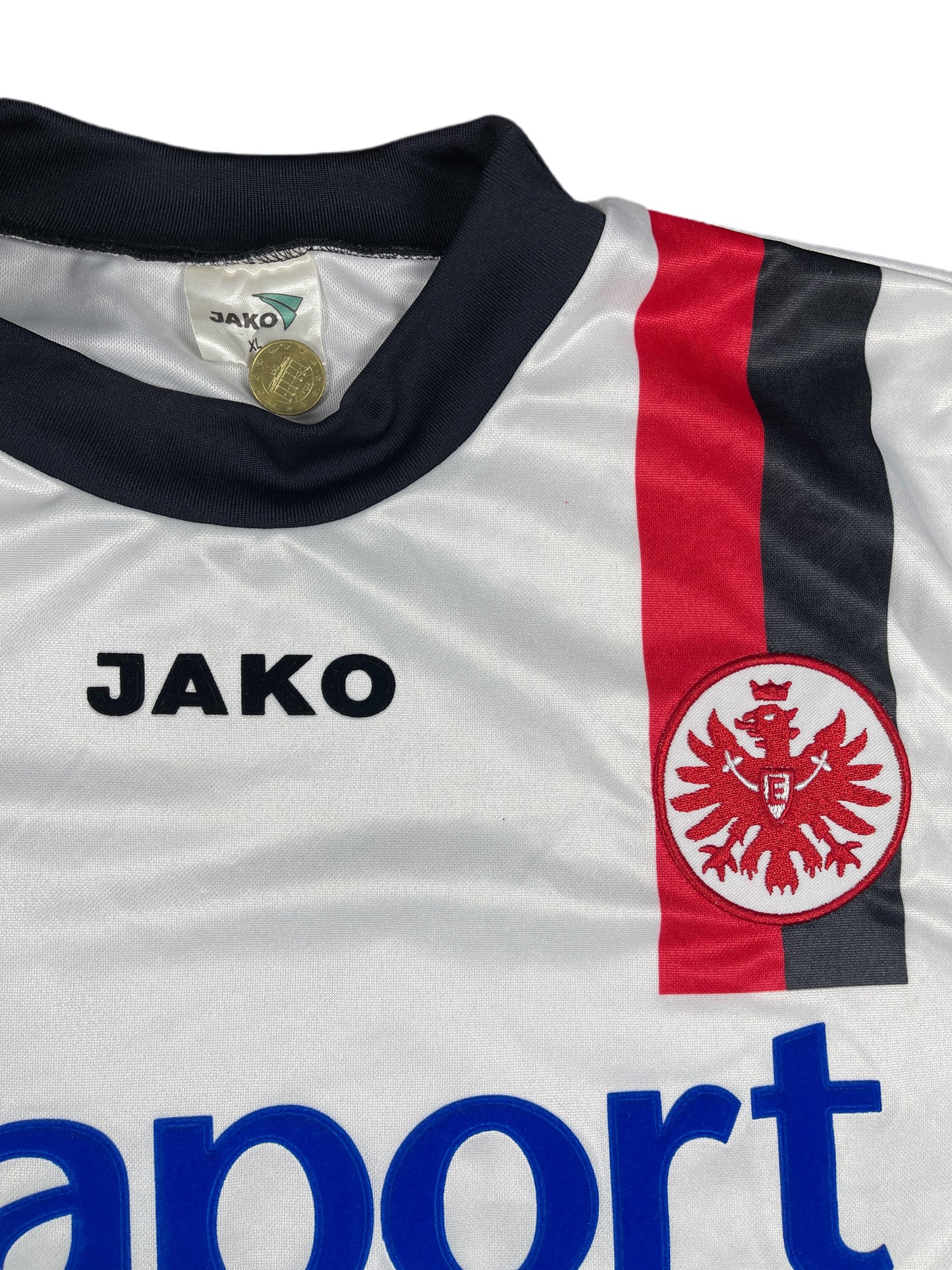 Eintracht Frankfurt Trikot Schür White Black Red - XL