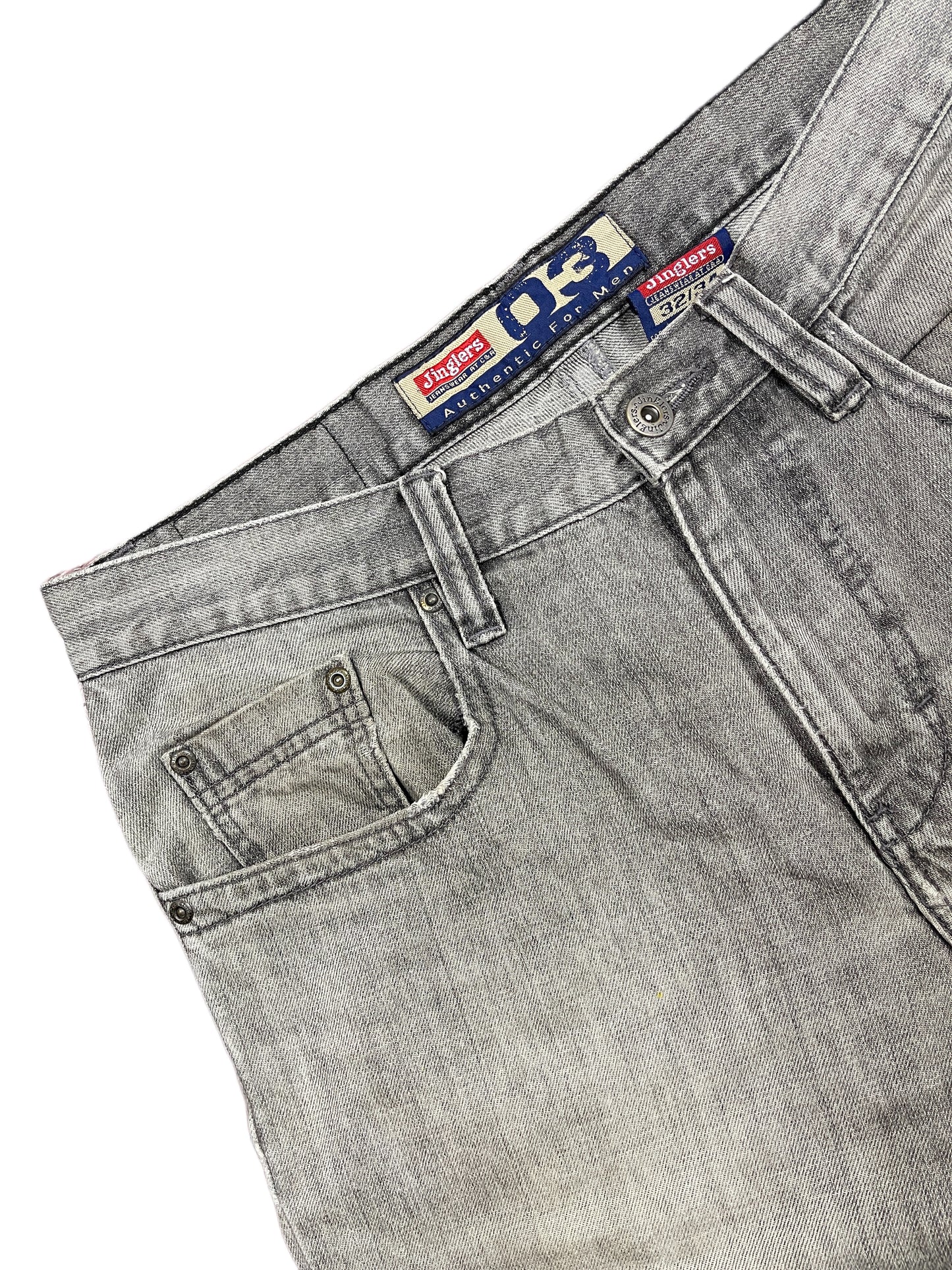 Vintage Jinglers Denim Pants Gray M