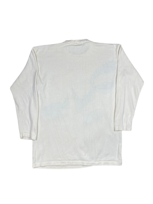 Vintage Iceberg 1992 Daisy Disney Knitted Sweatshirt Cream - XXL