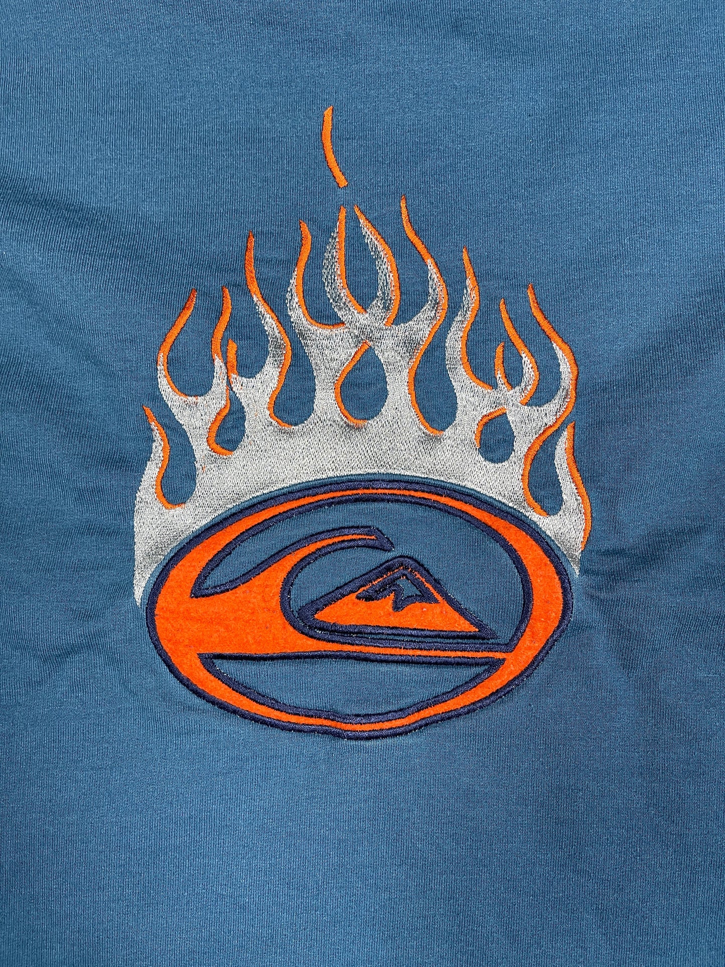 Y2k 2000s Quiksilver Thin Sweatshirt Navy S