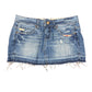 Y2k Guru Denim Skirt Blue - M