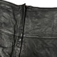 Vintage Leather Skirt Black - S