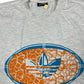 Vintage Adidas 1990s T-Shirt Gray - L