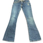 Y2k Levi's Low Waist Boot Cut Denim Pants Blue S