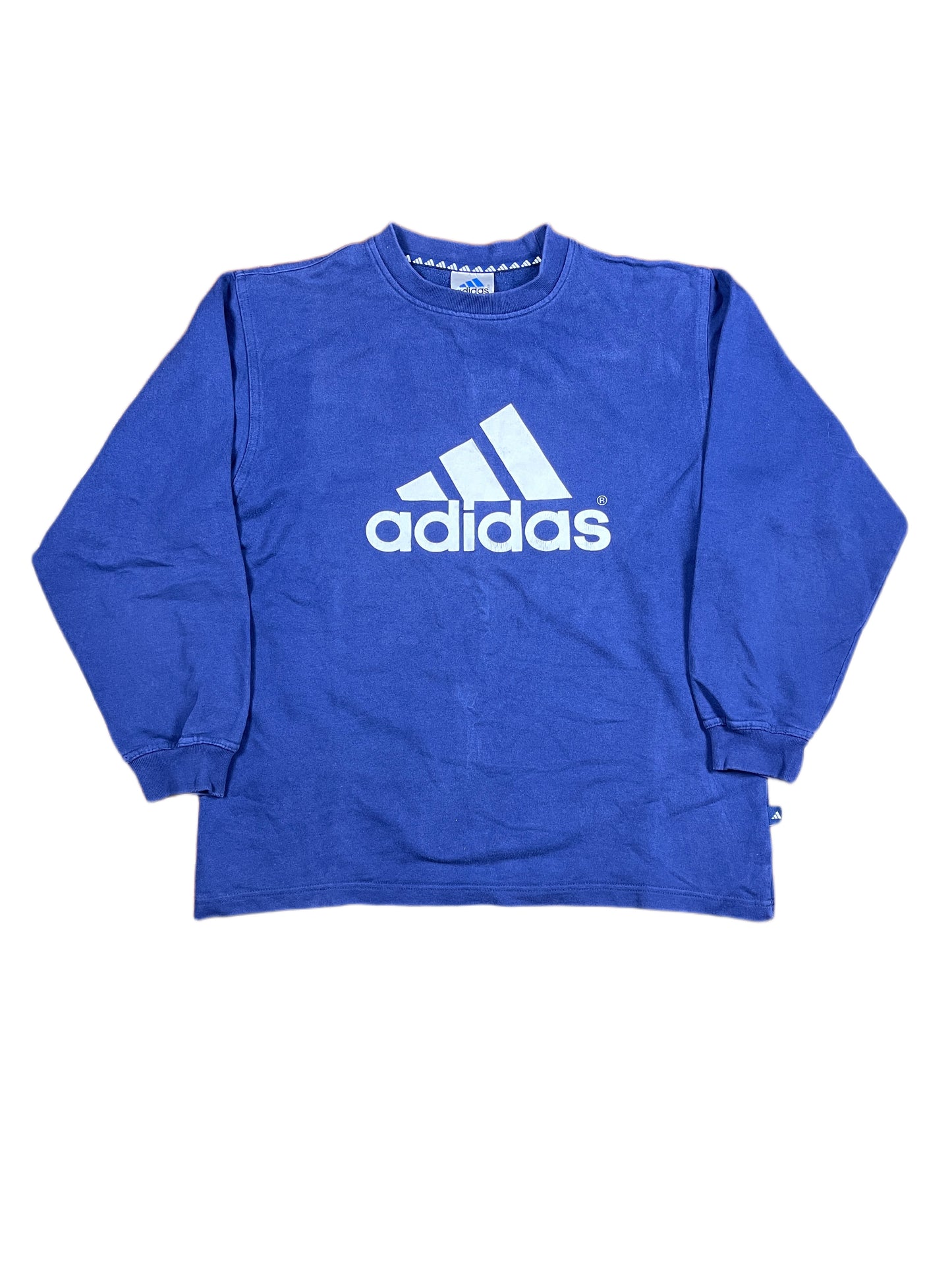 Vintage Adidas Sweatshirt Navy - S/M
