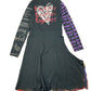 Y2k Desigual Long Sleeve Dress Black - L
