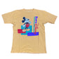 Vintage Euro Disney 1990s Mickey Mouse T-Shirt Orange - L