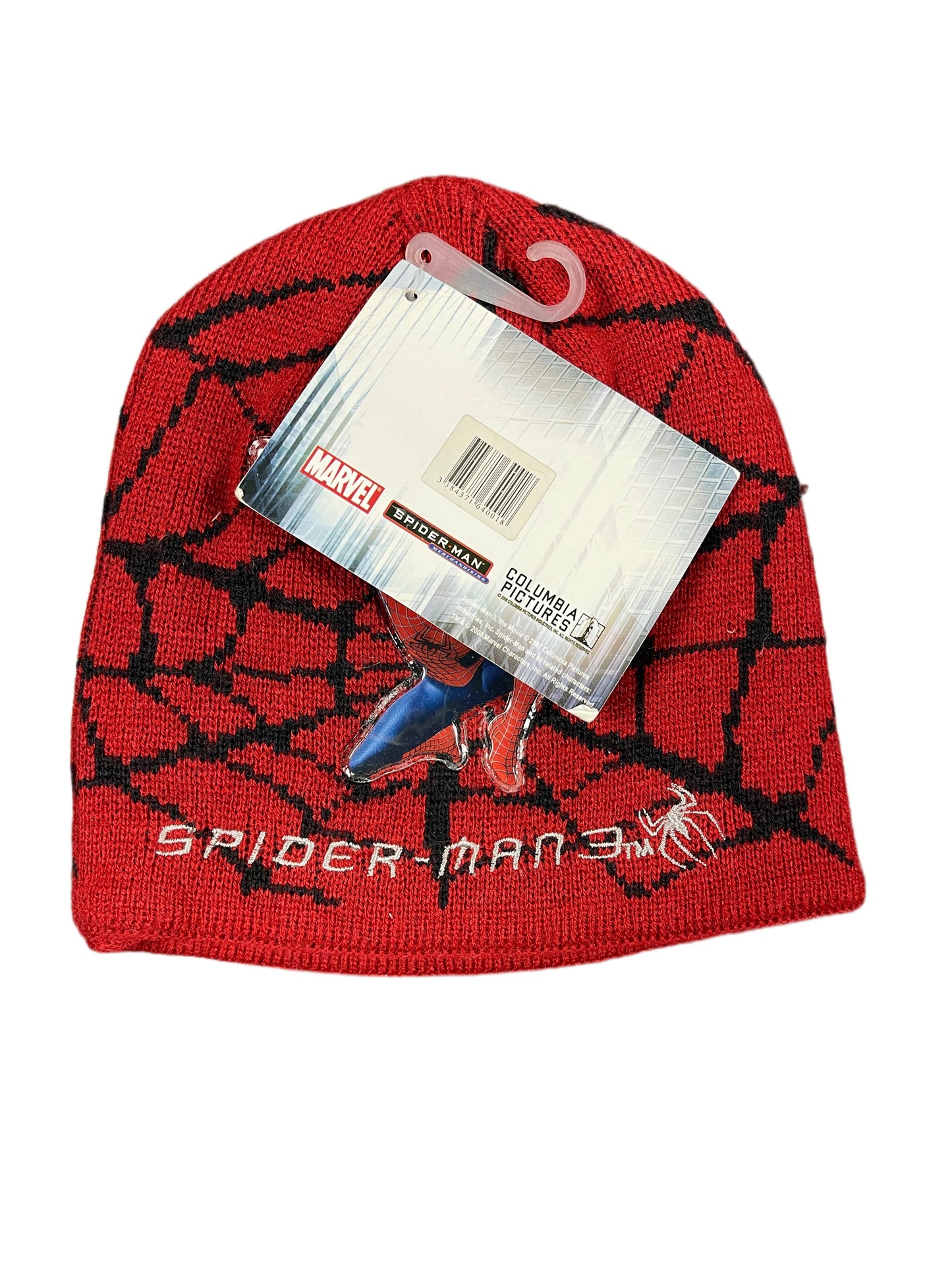 Y2k Spider Man 2008 Beanie Red
