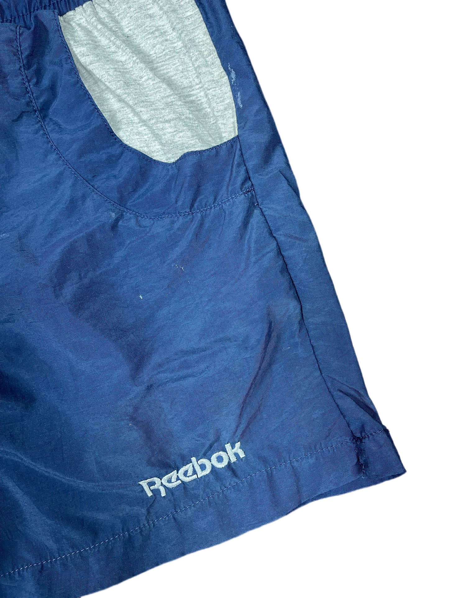 Vintage Reebok Sport Shorts Blue - XL