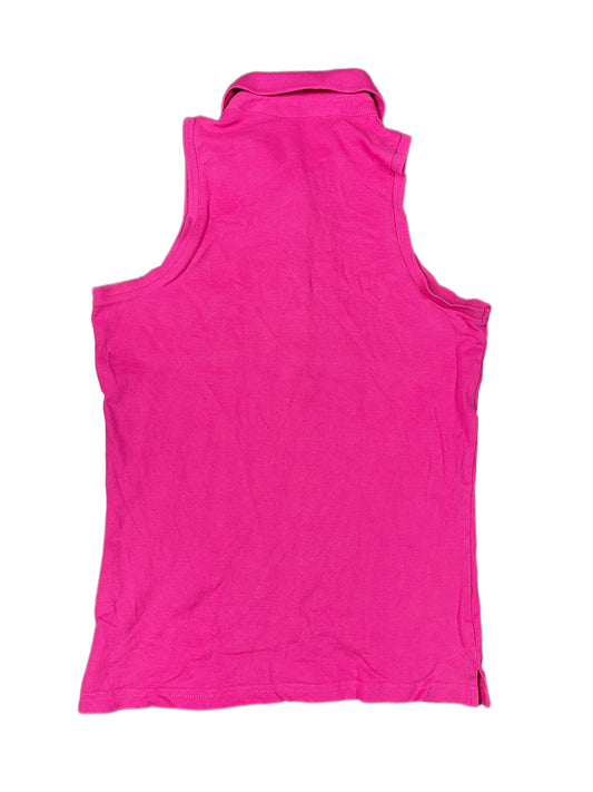 Vintage Kappa Sleeveless Tennis Top Pink - S