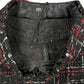 Seven Sisters Skirt Shorts Black Red - XS