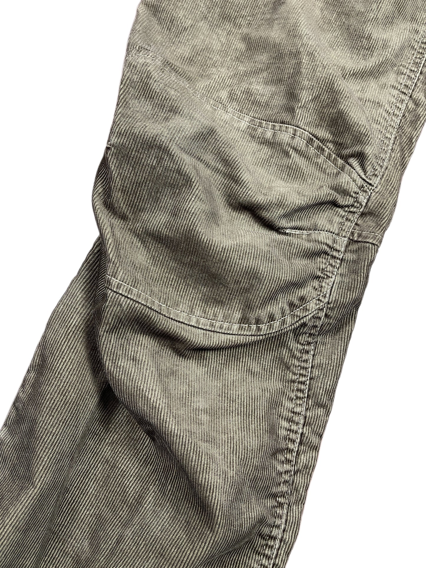 Y2k G-Star Corduroy Bootcut Pants Brown - M