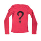 Y2k Ciudad Campus Long Sleeve Top Red - S