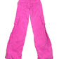 Y2k Aterrisage Long Pants Pink - XL