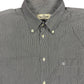 Vintage Valentino Uomo Long Sleeve Shirt Striped Gray - XL