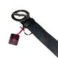 Y2k Playboy Leather Belt Black 2004