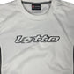 Y2k Lotto Sport Sweatshirt White Gray - XL