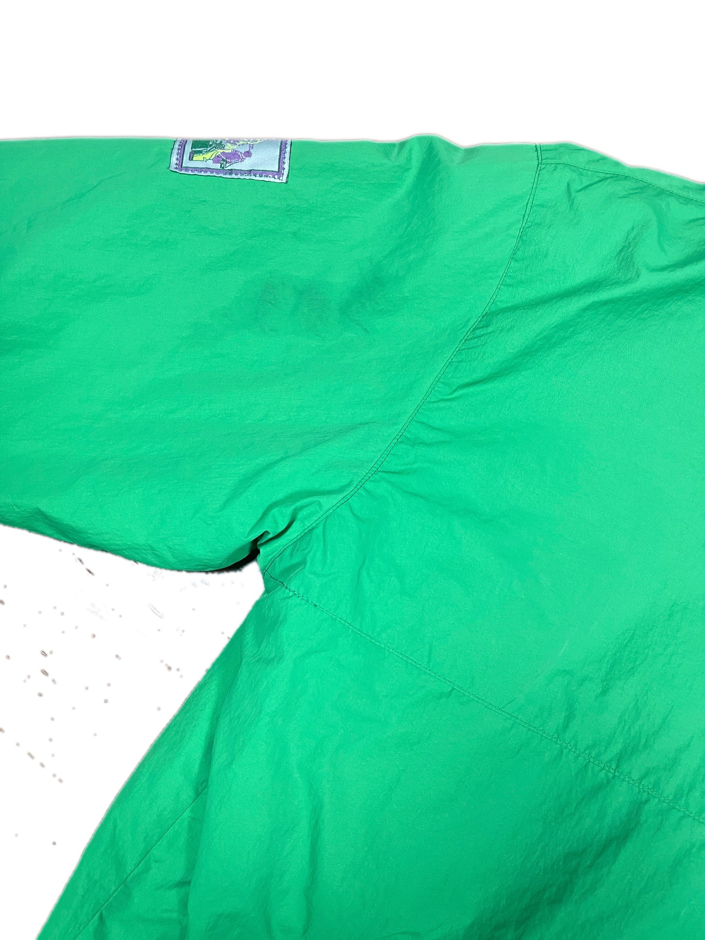Vintage Reversible Fleece Jacket Pink Green - M