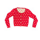 Y2k Traka Barokka Button Sweater Red - M