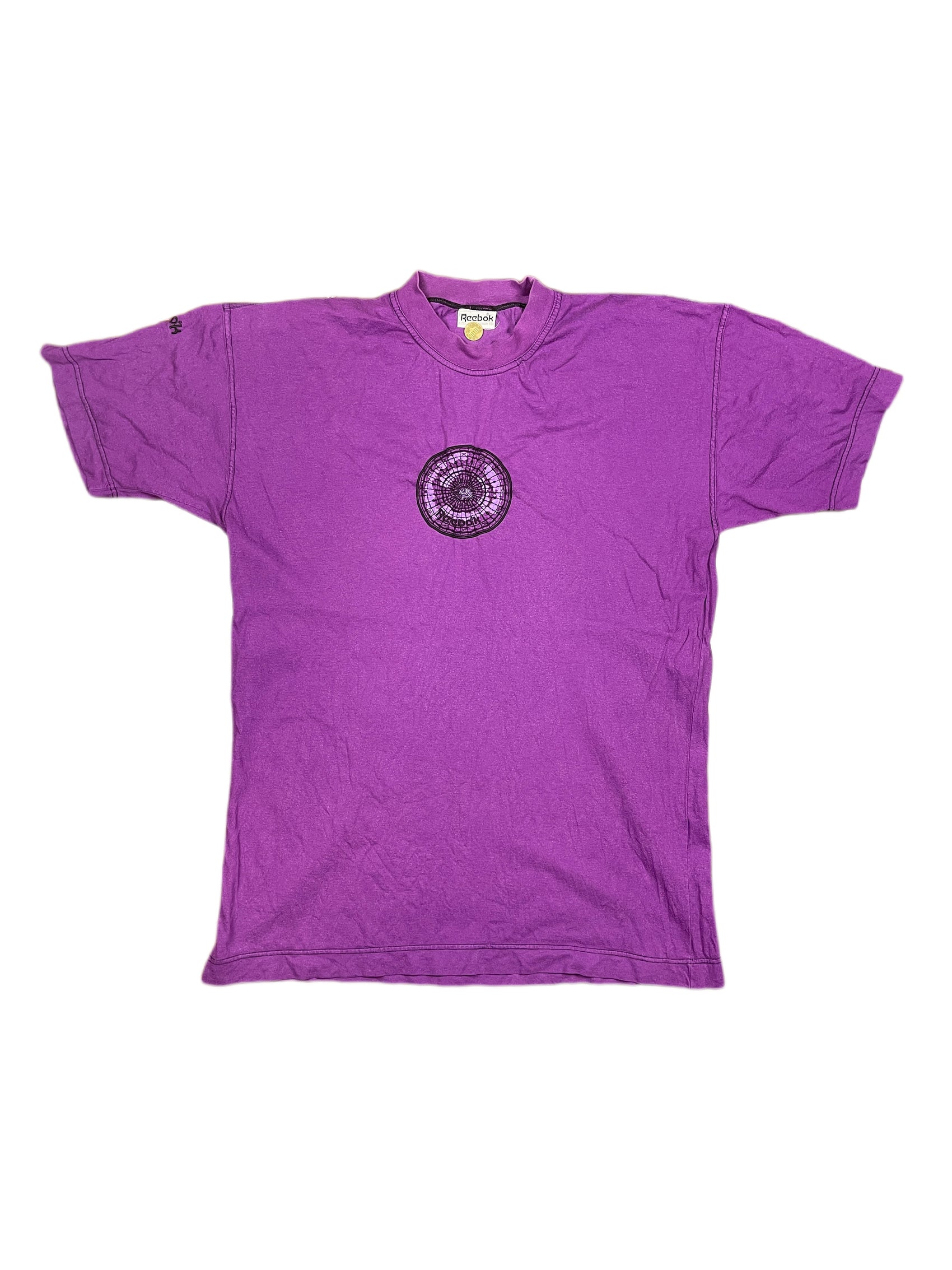 Vintage Reebok T-Shirt Purple - M
