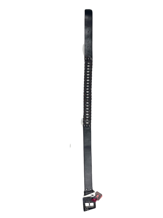 Y2k Playboy Leather Belt Black 2004