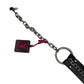 Y2k Playboy Belt Chain Leather PVC Black 2004