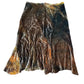 Y2k Easy Wear Velvet Skirt Brown - M